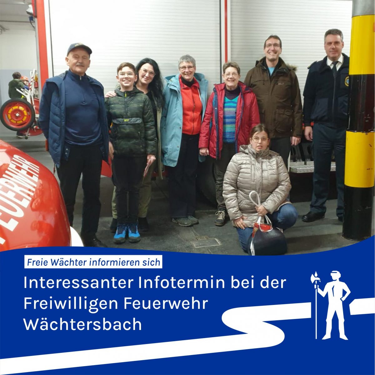 Freie Wächter zu Besuch bei der Freiwilligen Feuerwehr Wächtersbach