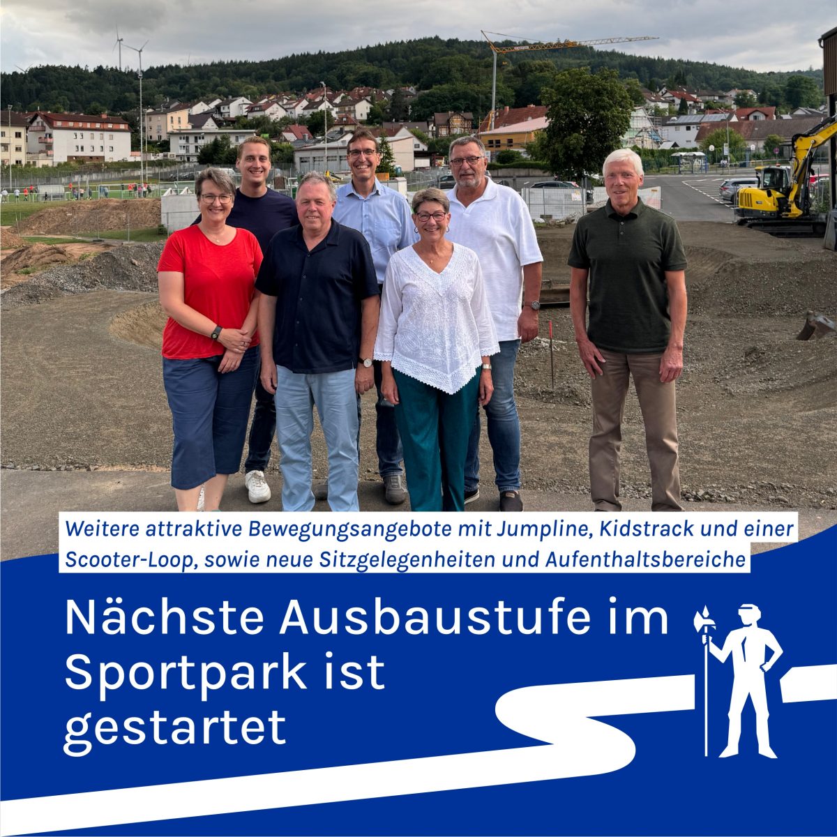 Sport- und Bewegungspark wächst weiter: Freie Wächter freuen sich über nächste Ausbaustufe