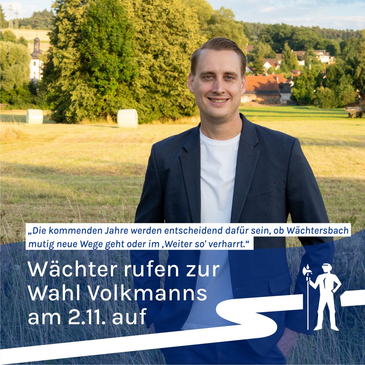 Freie Wächter rufen zur Wahl von Jan Volkmann auf