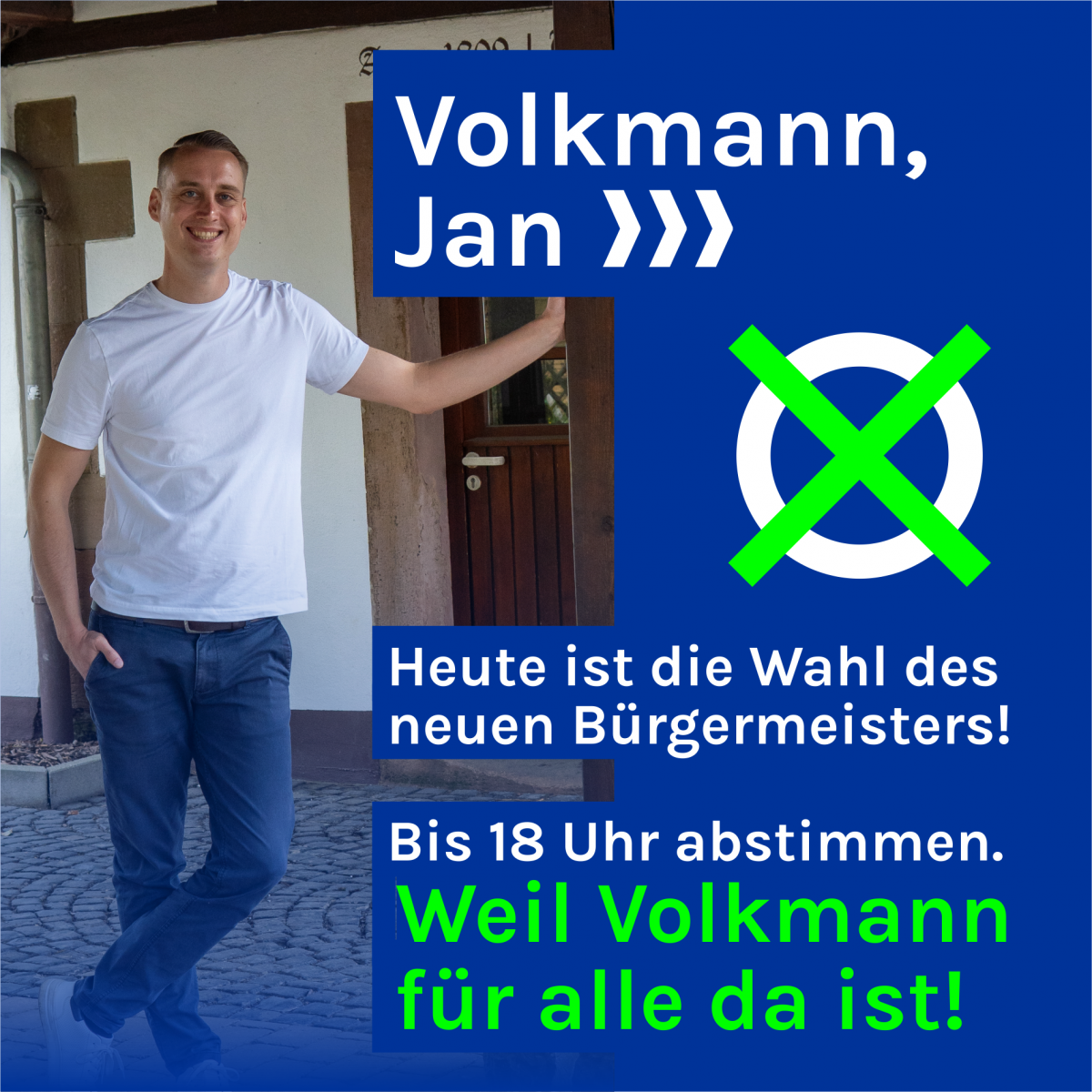 Heute Volkmann wählen!